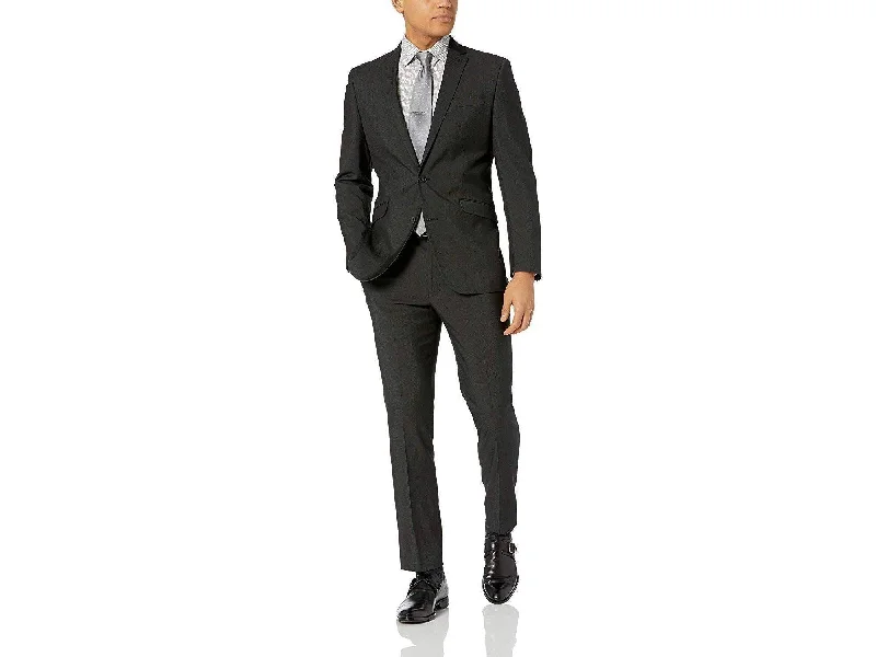 Modern Casual Rainwater's Superfine Blend Slim Fit Suit In Charcoal Grey