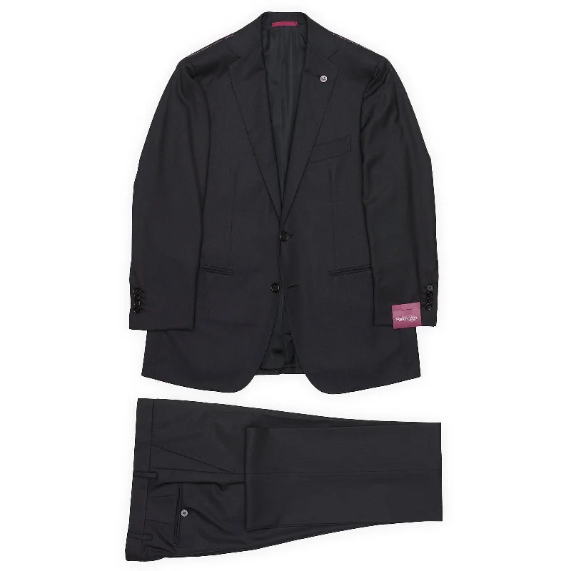 Luxury Streetwear SARTORIA PARTENOPEA for Vannucci Wool 160's Handmade Suit EU 46 US 36 Short Luxury Streetwear SARTORIA PARTENOPEA for Vannucci Wool 160's Handmade Suit EU 46 US 36 Short