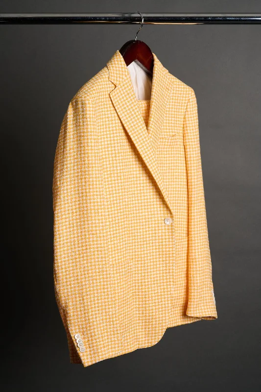 Graphic Streetwear Slub Linen Suit