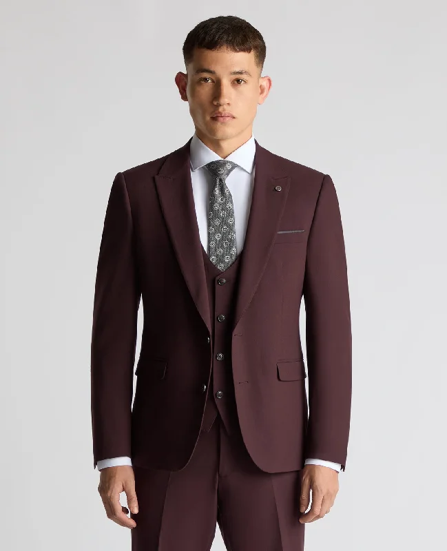 Sleek Tailoring Slim Fit Stretch Suit