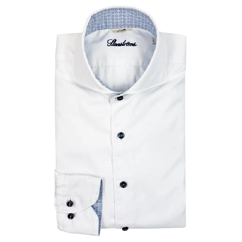 Bold Fashion Stenstroms - Slimline Shirt in White
