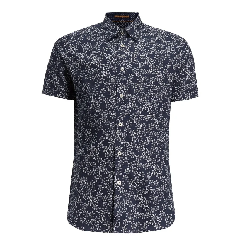 Fashion Forward Ted Baker - YEPYEP Floral Shirt in Navy