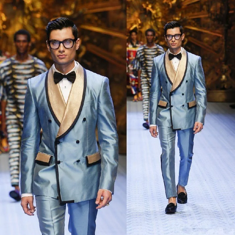 Harajuku Fashion Tuxedo-Men's Double Breast Suit