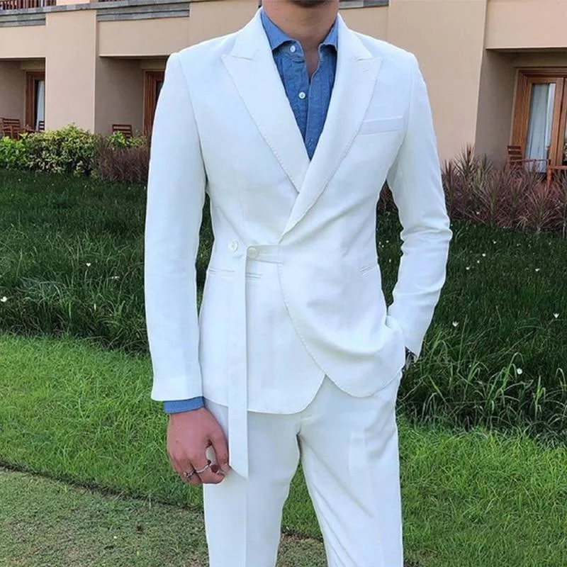 Cottagecore Fashion Korean Style Wedding Tuxedo Suit