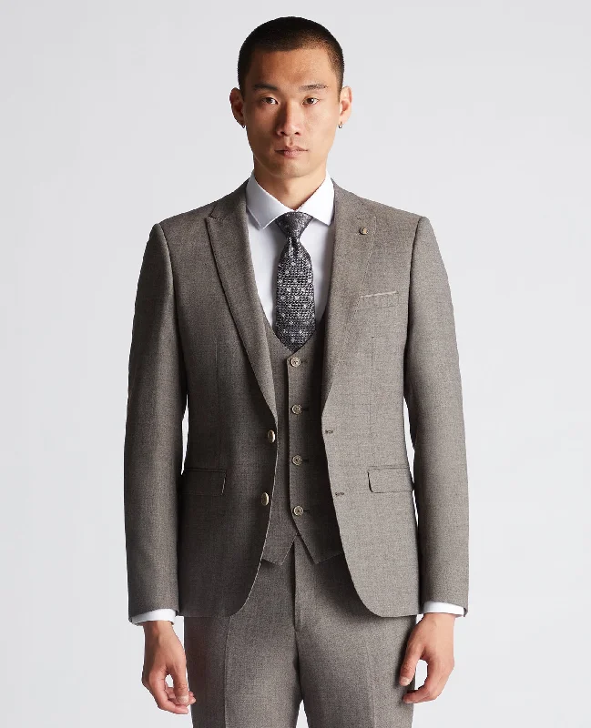 Everyday Minimalism X-Slim Fit Wool Blend Mix And Match Suit