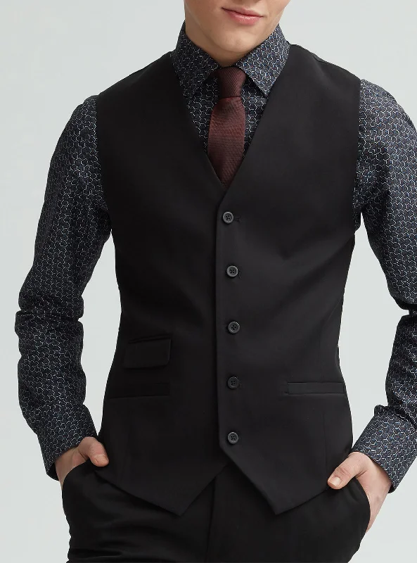 Boho Streetwear Black suit jacket