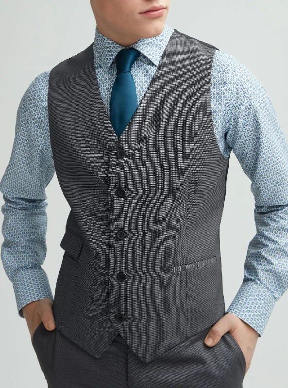 Retro Tailoring Charcoal suit jacket
