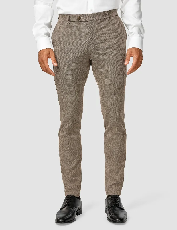 Contemporary Tailoring Essential Suit Pants Slim Almond