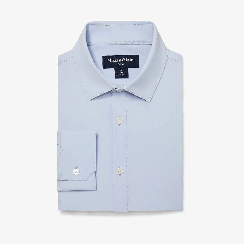 Monochrome Streetwear Light Blue Solid