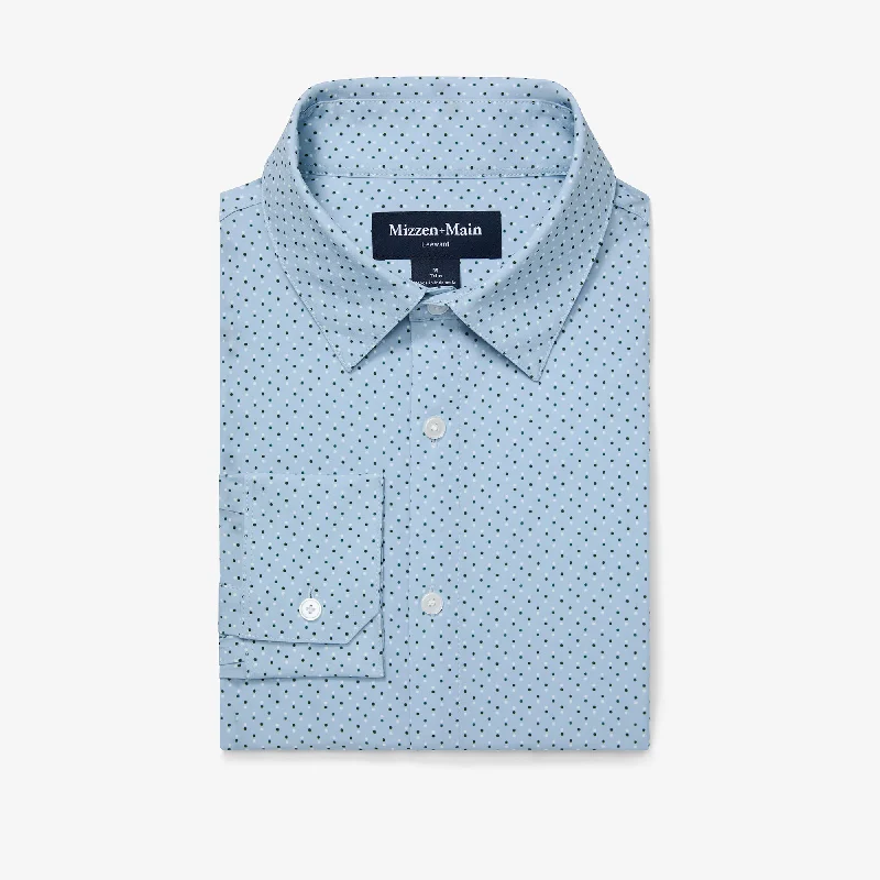 Boho Streetwear Steel Blue Multi Micro Dot
