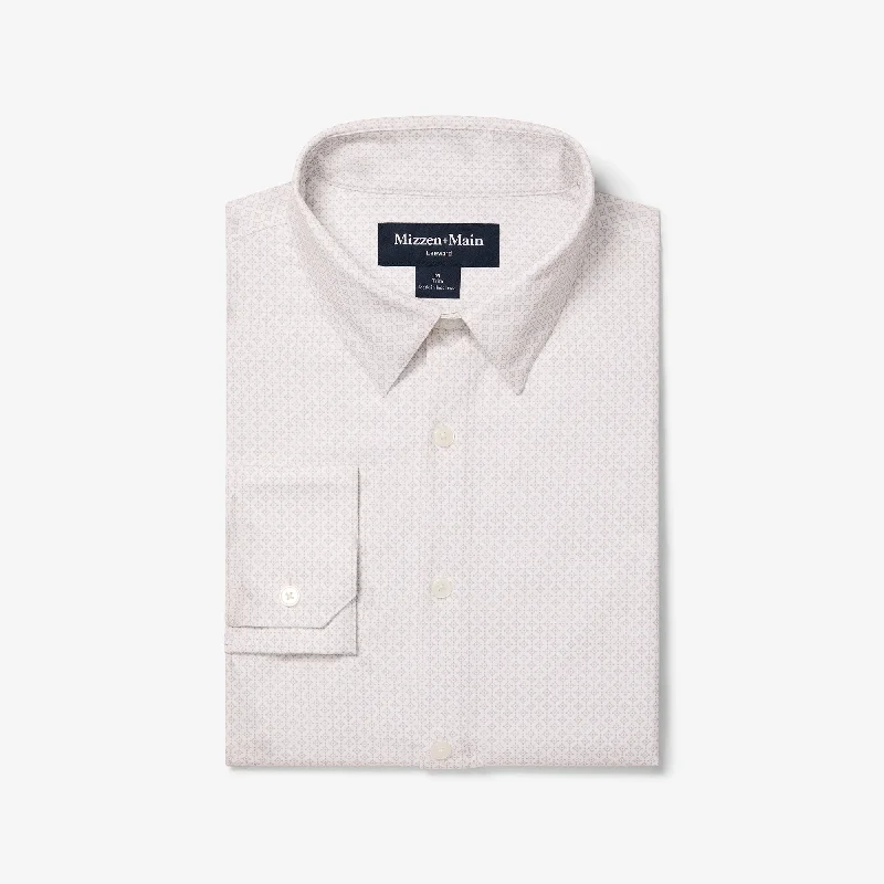 Vintage Tailoring White Circle Texture