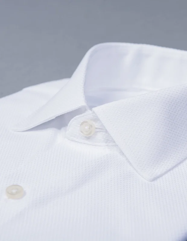Urban Minimalism White Diamond Geo Dobby