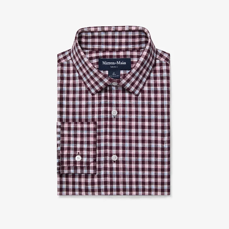 Statement Prints Wine Todos Plaid